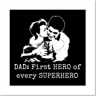 Dad, the Superhero Posters and Art